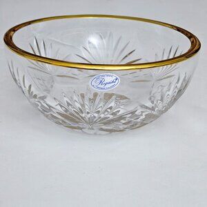 Vintage Rogaska Crystal Round Bowl - Soho Pattern